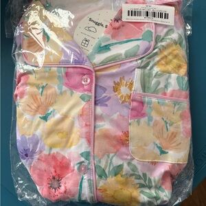 Little Sleepies Watercolor Meadow women’s pj set Medium